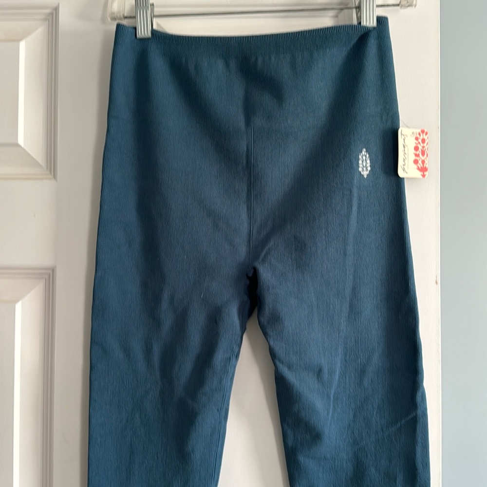 NWT Free People Movement Rich Soul Ribbed Leggings